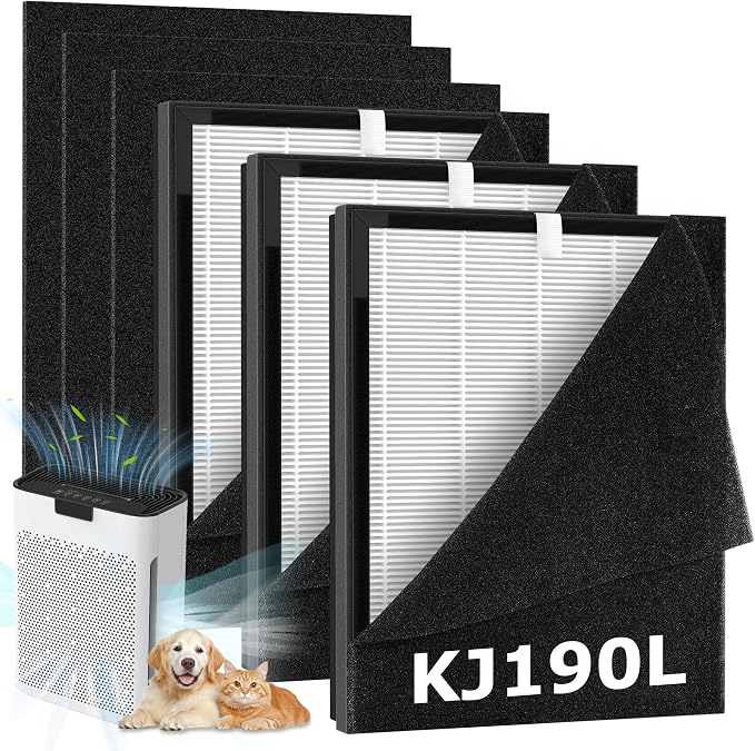 3 Pack KJ190L Filter Replacement Compatible by AnyFLTs