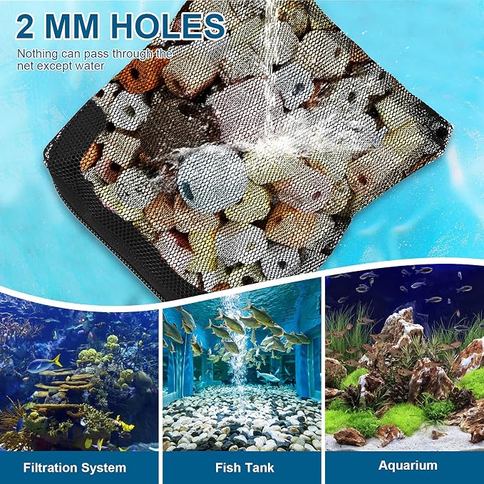10Pcs Media Bags for Aquarium Fine Mesh Bag Aquarium Filter Media Bags - Image 9