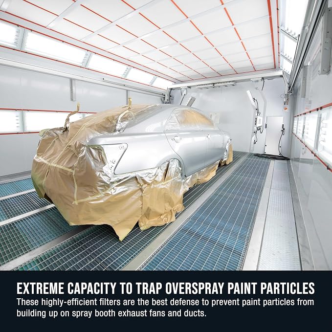 Master Airbrush Elite Paint Spray Booth Exhaust Filter Roll 48" x 100' - Image 5