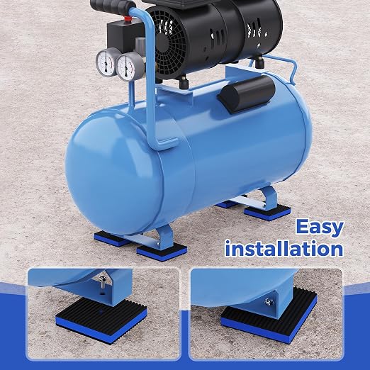 Anti Vibration Pads, Mechanical Vibration Damping Pads, Heavy Duty Rubber - Image 4