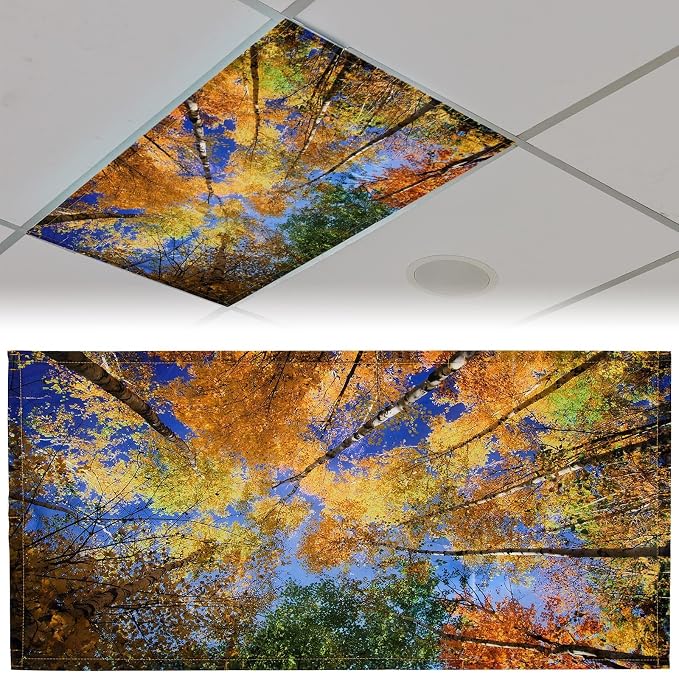 Patelai 4 x 2 Feet Fabric Fluorescent Light Cover by Patelai