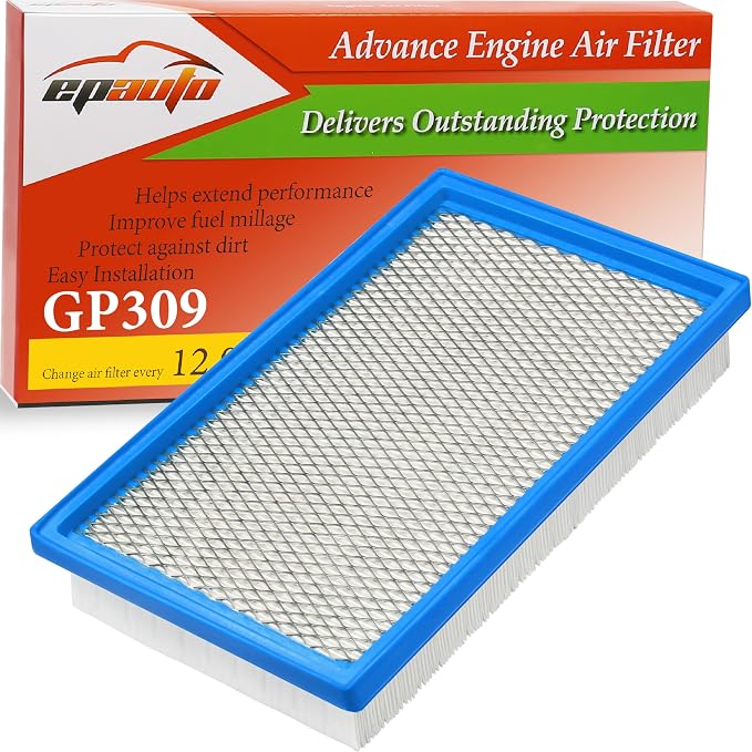 EPAuto GP309 Engine Air Filter, Replacement by EPAuto