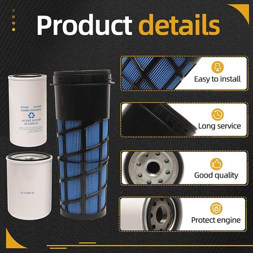 1 Set Filter Maintenance Service Kit including 30-00471-20 & 30-01090-05 & - Image 2