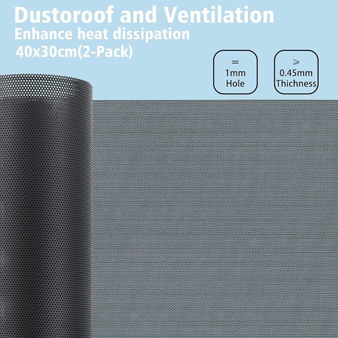 400x300mm DIY PC Case Dust Mesh Filter - Image 2