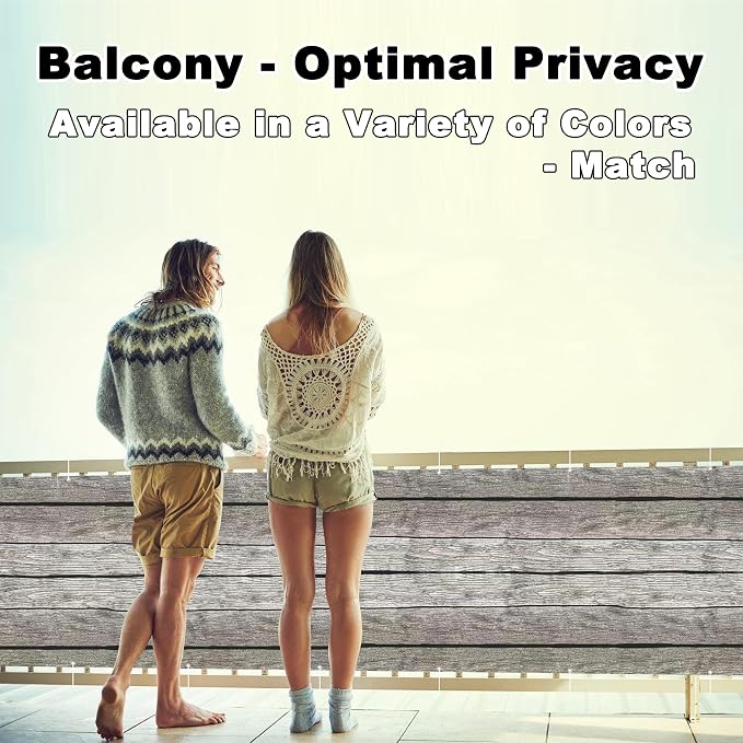 Fence Privacy Screen 2.3' x 19.7' Durable and UV Resistant Privacy Fence Panels - Image 2