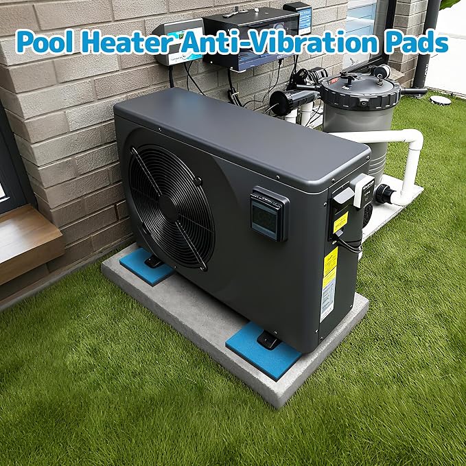Air Jade Pool Pump Vibration Pads, Hot Tub Motors, Heavy Duty Odorless Rubber - Image 7