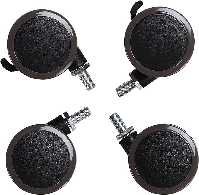 FlexiSpot Height Adjustable Desk Leg Casters Wheels Set of 4 pcs by Unknown