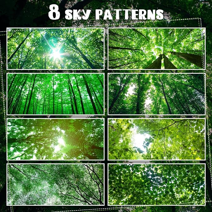 Yahenda 8 Packs Magnetic Fluorescent Light Covers 4 x 2 Feet Ceiling Panel - Image 4