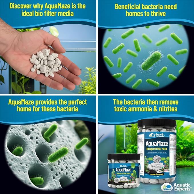 Aquatic Experts AquaMaze Aquarium Bio Media – 500 mL - Image 3