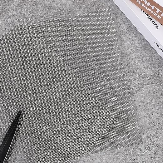 6 Pack 8.27 x 5.9 Inch Stainless Steel Wire Mesh Screen, 20 Mesh Woven Metal - Image 7