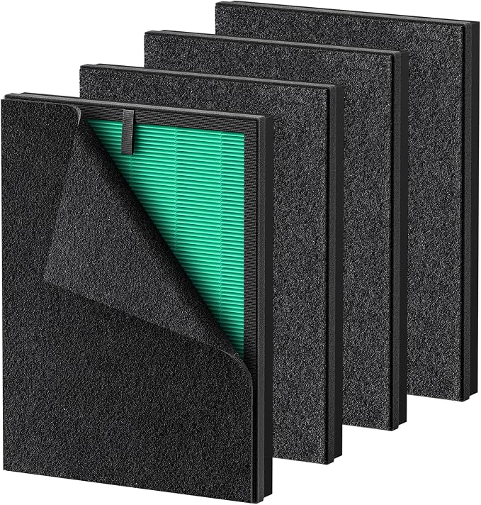 4+4 Pack DH-JHD08 Air Filter Replacement - Image 9