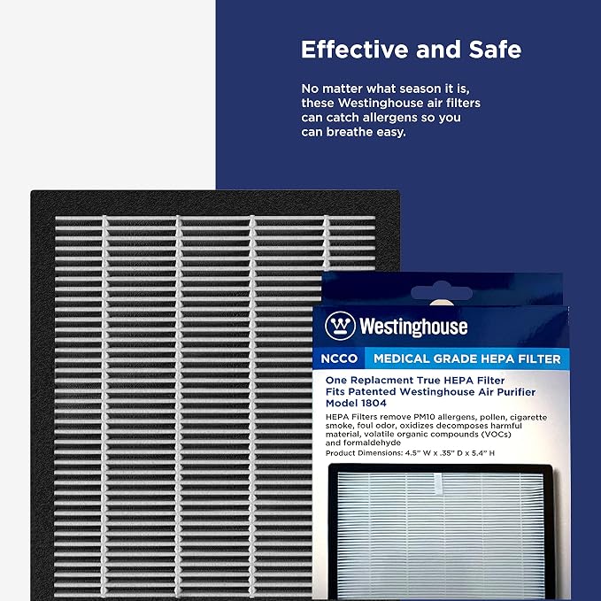 Westinghouse Air Purifier True HEPA Filter Replacement Compatible - Image 4