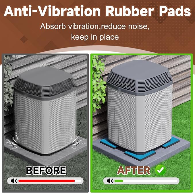 BJADE'S 4P Anti-Vibration Isolation Rubber Pads - Image 7