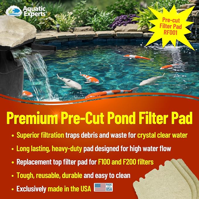 Aquatic Experts Beige COARSE Pond Filter Pad - Image 2