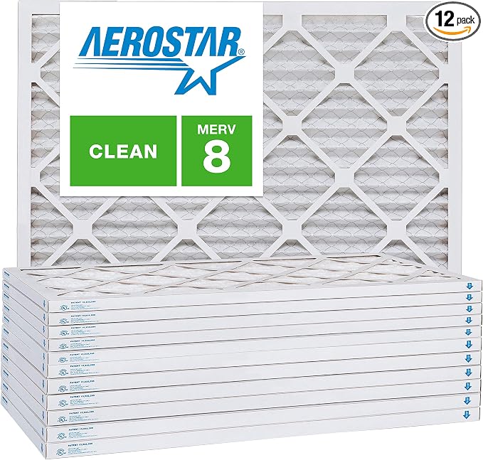 15x20x1 AC and Furnace Air Filter by Aerostar by AirFiltersDelivered
