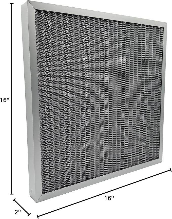 Washable Air Filter, Aluminum Electrostatic Air Filter - Image 7