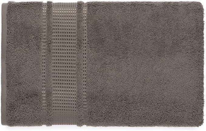 Melissa Linen, 2 Piece Hand Towel Set, 100% Turkish Cotton Face Hand Towels for Bathroom, 20 in x 35 in, Absorbent, Quick Dry, Durable and Soft, Spa and Hotel Quality, Mocha Brown