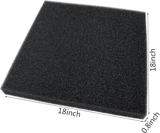 Aquarium Filter Bio Sponge Pad, Foam Sponges Filter Media, Cut fit it Filter - Image 2