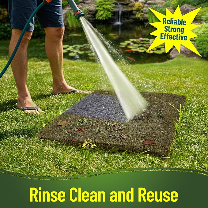 Aquatic Experts Classic Koi Pond Filter Pad COARSE – Black Bulk Roll Pond - Image 6
