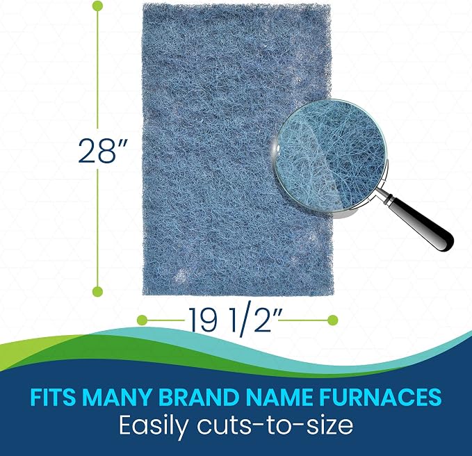 Natural Fiber Hog Hair Furnace Door Filter - Image 2
