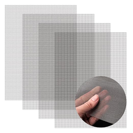 4 Pack 11x14 Inch Wire Mesh, 20 Mesh Stainless Steel Mesh, Never Rust Sturdy - Image 2