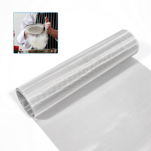 304 Stainless Steel Woven Wire 120 Mesh Fine Screen Mesh Steel Woven Mesh by NSKONGDODO