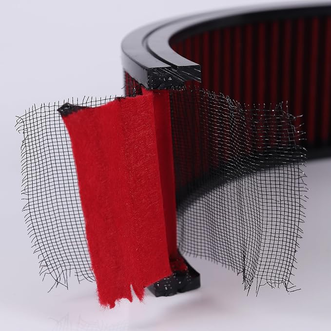 14"x2" Round Air Cleaner Filter Element High Flow Washable & Reusable Compatible - Image 4