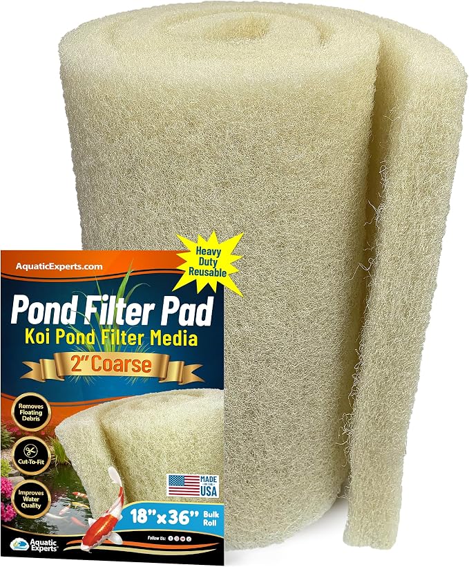Aquatic Experts Cream COARSE Pond Filter Pad by AquaticExperts