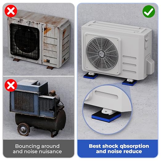 Anti Vibration Pads, Mechanical Vibration Damping Pads, Heavy Duty Rubber - Image 5