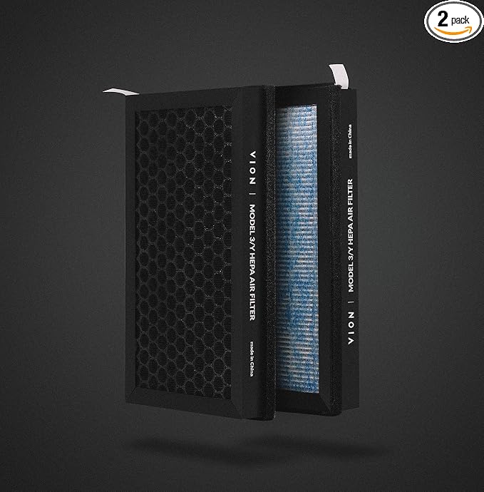 VION Model 3/Y HEPA Activated Carbon Air Filters by VION