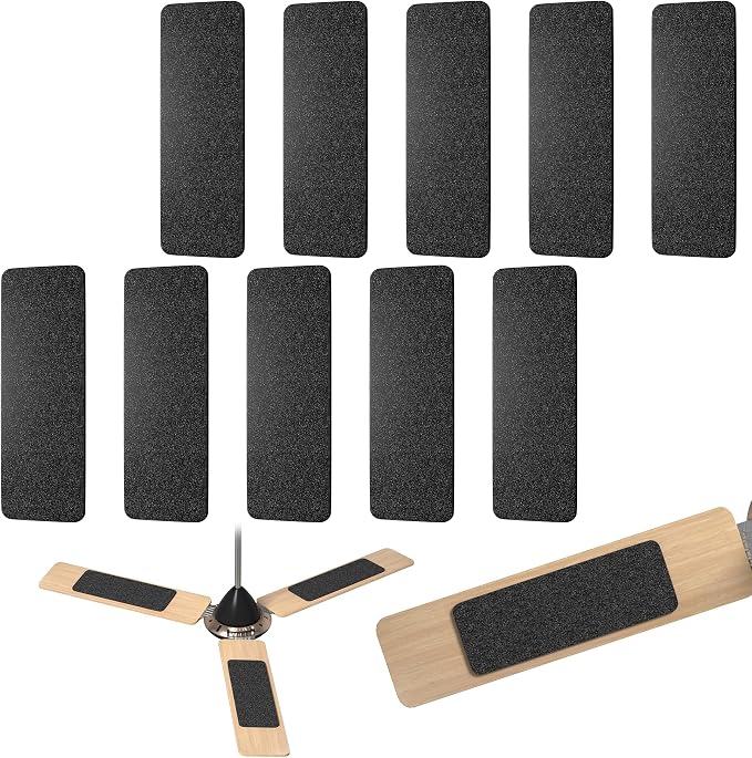 10 Pack Ceiling Fan Filters for Fan Blades, Activated Coconut Carbon Dust - Image 8