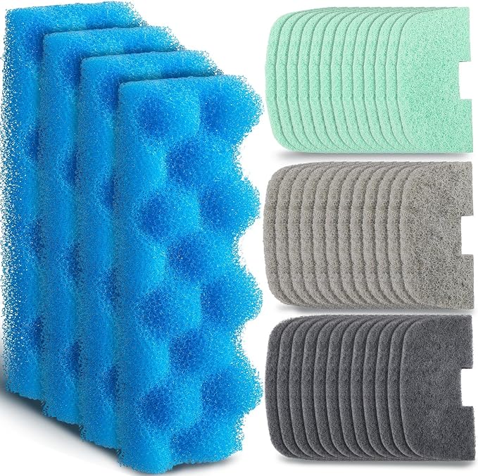 40 Pcs Replacement Filter Media Kit Compatible by Threlaco