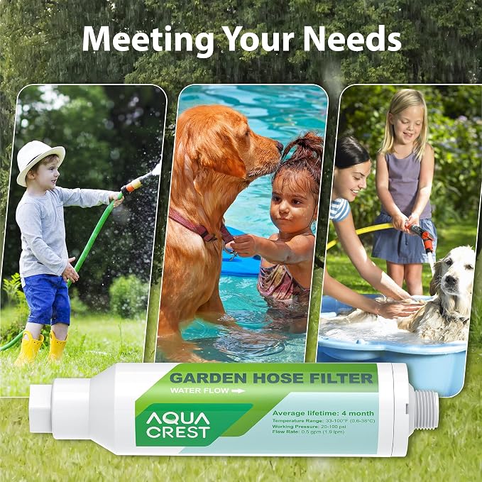 AQUACREST Garden Hose Water Filter - Image 5
