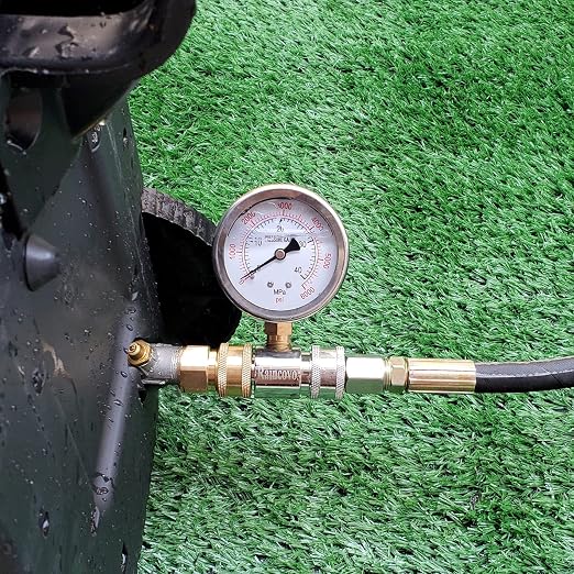 Pressure Washer Gauge, 6000 PSI, 3/8 Inch Quick Connect, Pressure Gauge - Image 6