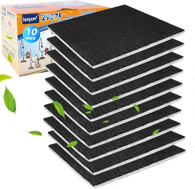 KEEPOW 10 Pack CF-1 Hepa Filter Replacement Compatible by KEEPOW