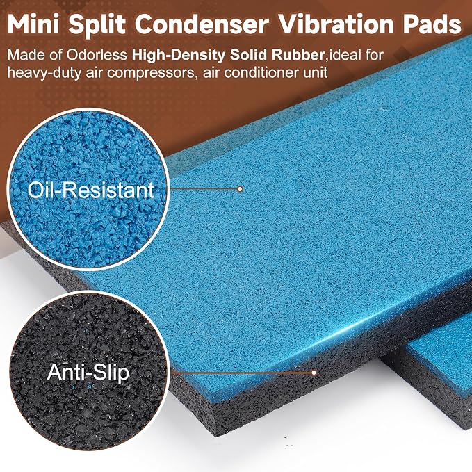 BJADE'S 4P Anti-Vibration Isolation Rubber Pads - Image 4