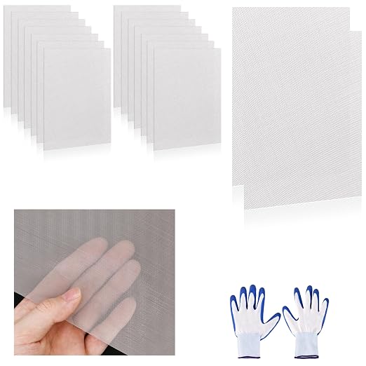 4 Pcs 13x9 120 Mesh 304 Stainless Steel Wire Mesh Sheet, Rustproof Metal Mesh by Unknown