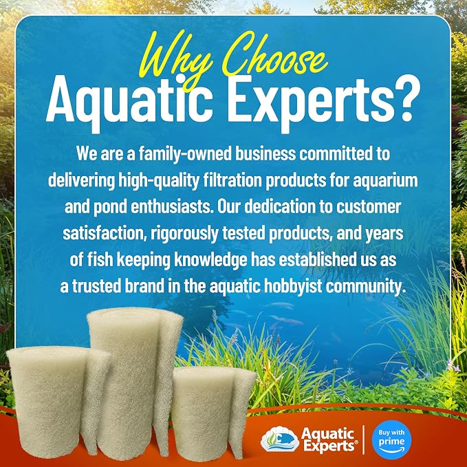 Aquatic Experts Beige COARSE Pond Filter Pad - Image 7