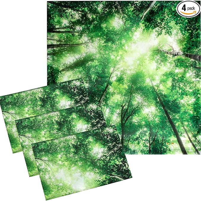 VIHOSE 4 Pcs 2 x 2 Feet Fluorescent Light Covers by VIHOSE