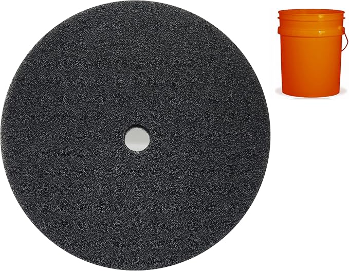 Aquarium Pond 5 Gallon Bucket DIY Bio Sponge Filter Media Pad Rounded 11x11 - Image 6