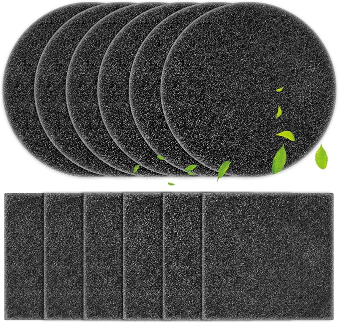 KEEPOW 12 Pack Compost Bin Filter by KEEPOW
