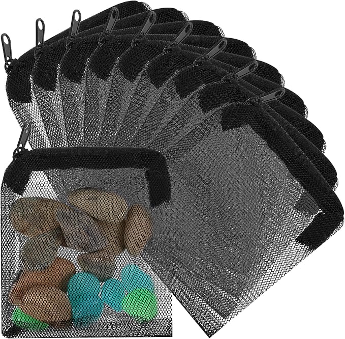 10 Pcs Aquarium Media Bags, 3.9" X 4" Filter Media Bag Small Media Bags by Unknown