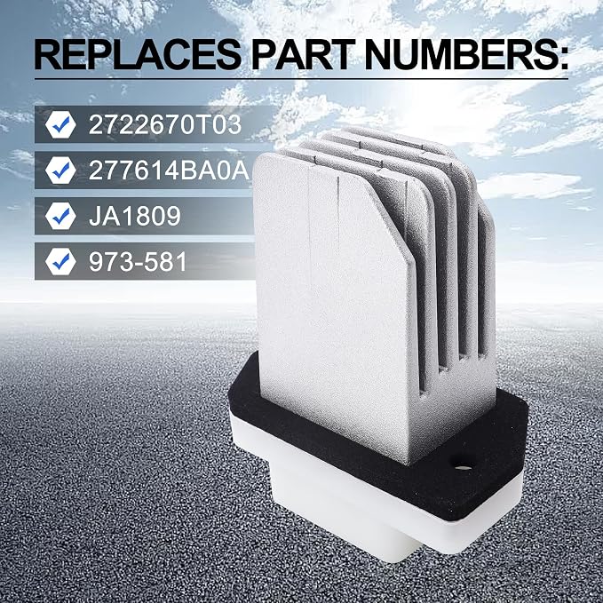 HiSport HVAC Heater Blower Motor Fan Resistor - Image 3