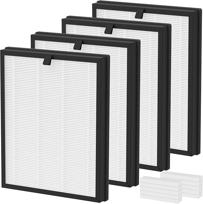 4 Packs AP2000WF Replacement Filters Compatible by XBWW