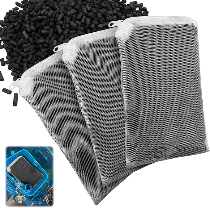 3 Pack 8 Oz Pro-C Aquarium Canister Filter Media Bag by Unknown