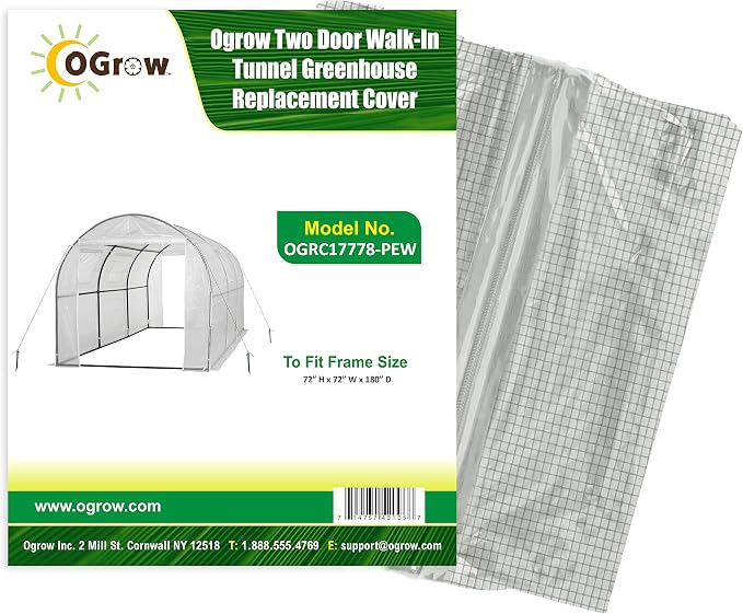 Walk-in Greenhouse Cover, Replacement Parts by UpperBounce