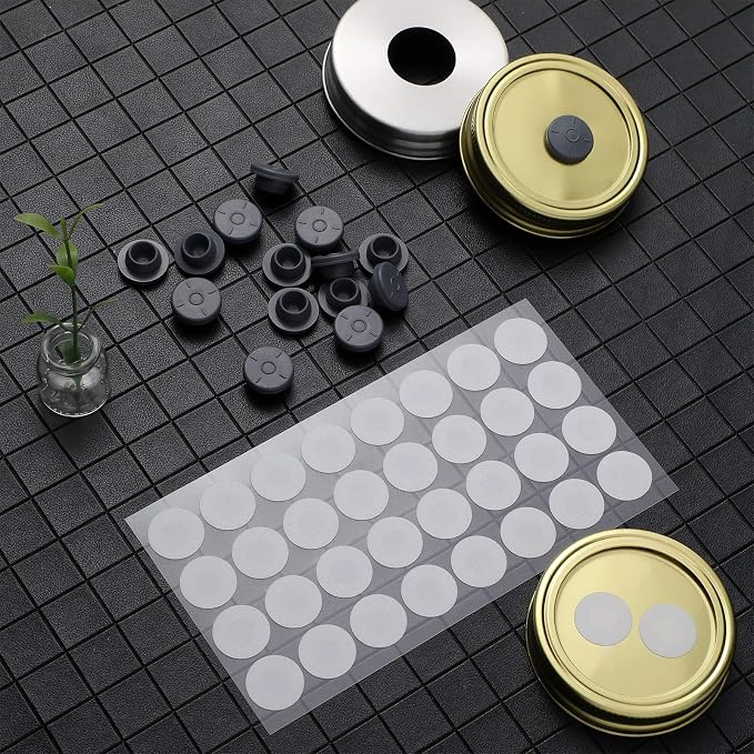 Zonon 64 Pcs Synthetic Filter Paper Stickers 0. 3 Um Filter Disc Mushroom and - Image 7