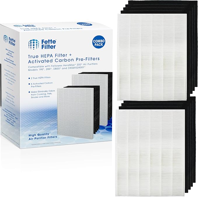 Fette Filter -Premium True Hepa H13 Filter Replacement Compatible by Fette+Filter