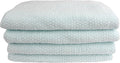 Everplush Diamond Jacquard Bath Sheet 2 Pack in Hushed Green