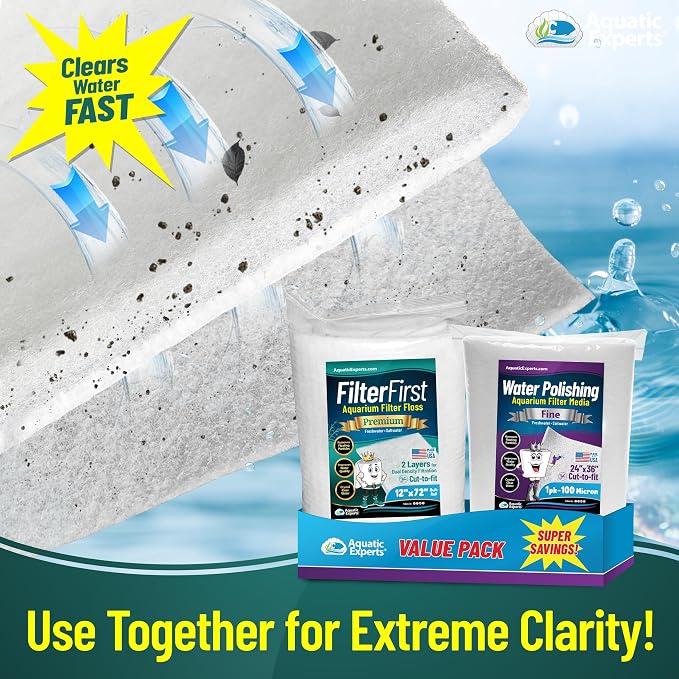 Aquarium Filter Floss for Fish Tank Filters - Image 2